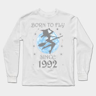 BORN TO FLY SINCE 1946 WITCHCRAFT T-SHIRT | WICCA BIRTHDAY WITCH GIFT Long Sleeve T-Shirt